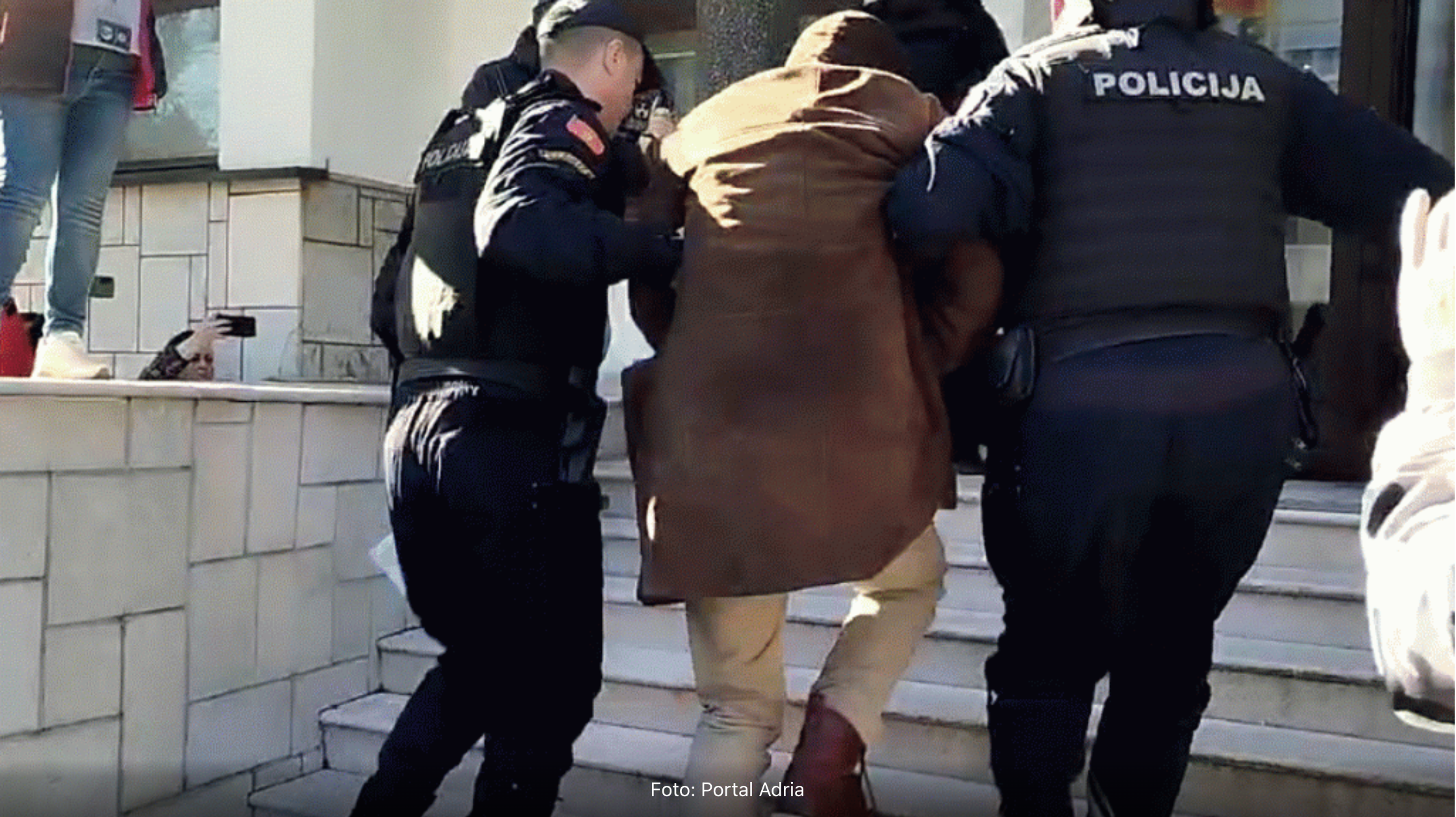 Aco Đukanović na saslušanju u Nikšiću