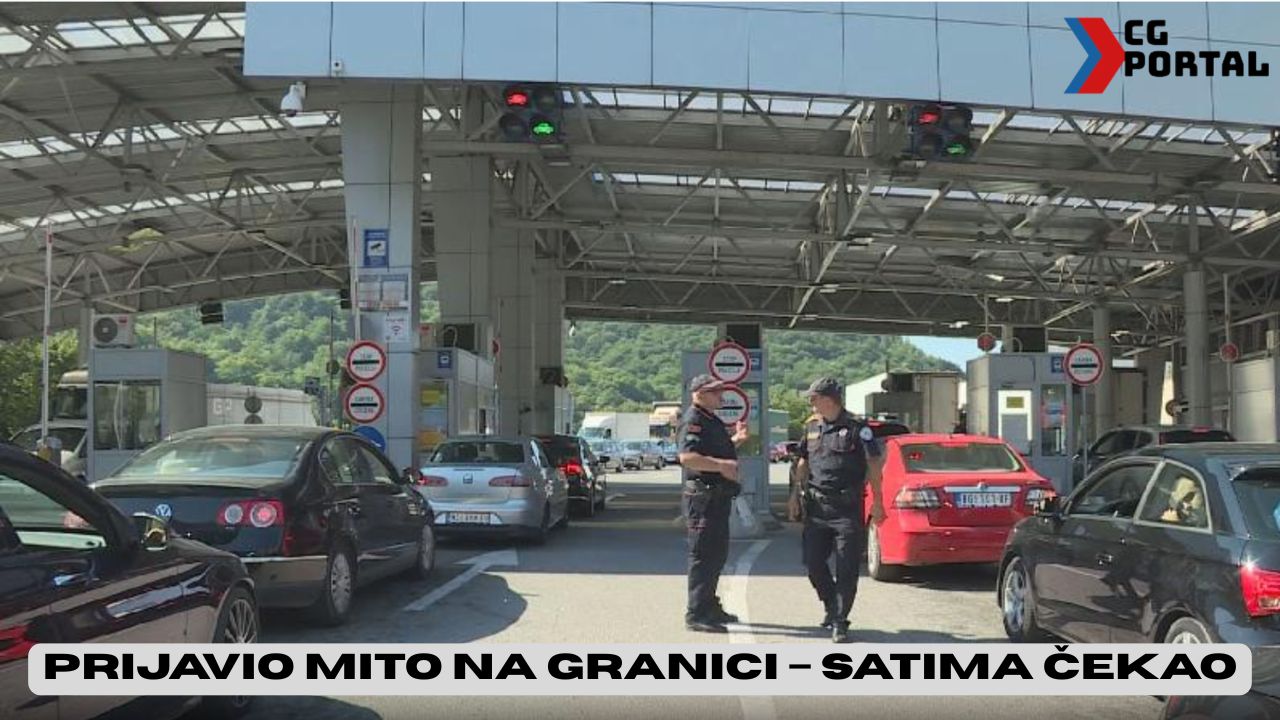 Dobrakovo Prijavio mito na granici – satima čekao