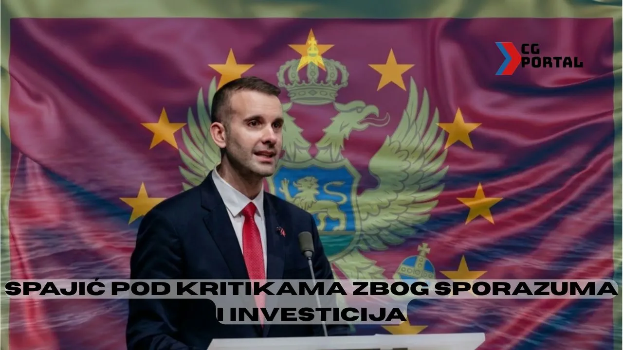 Milojko Spajić pod kritikama zbog sporazuma i investicija