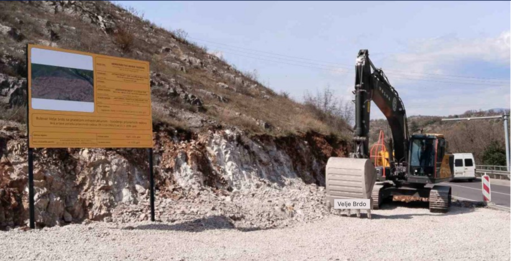 Počela izgradnja Velje brdo u Podgorici