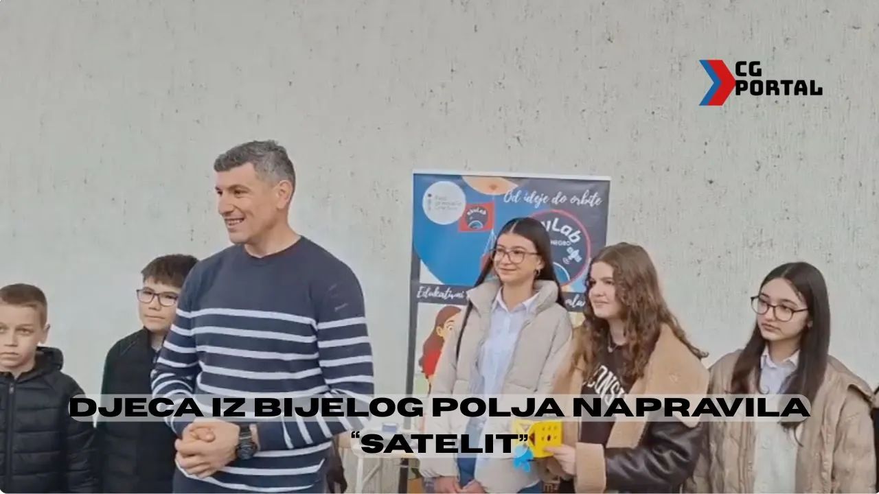 Učenici OŠ Marko Miljanov lansirali prvi školski satelit