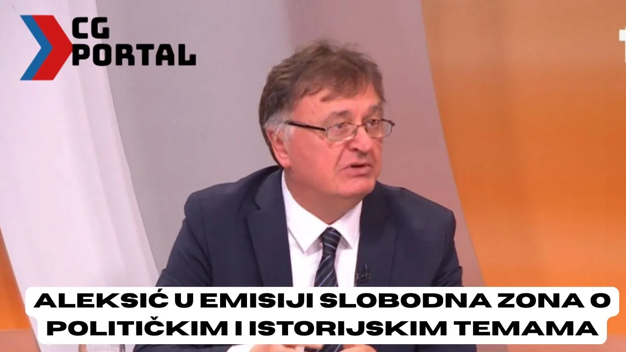 Budimir Aleksić u emisiji Slobodna zona