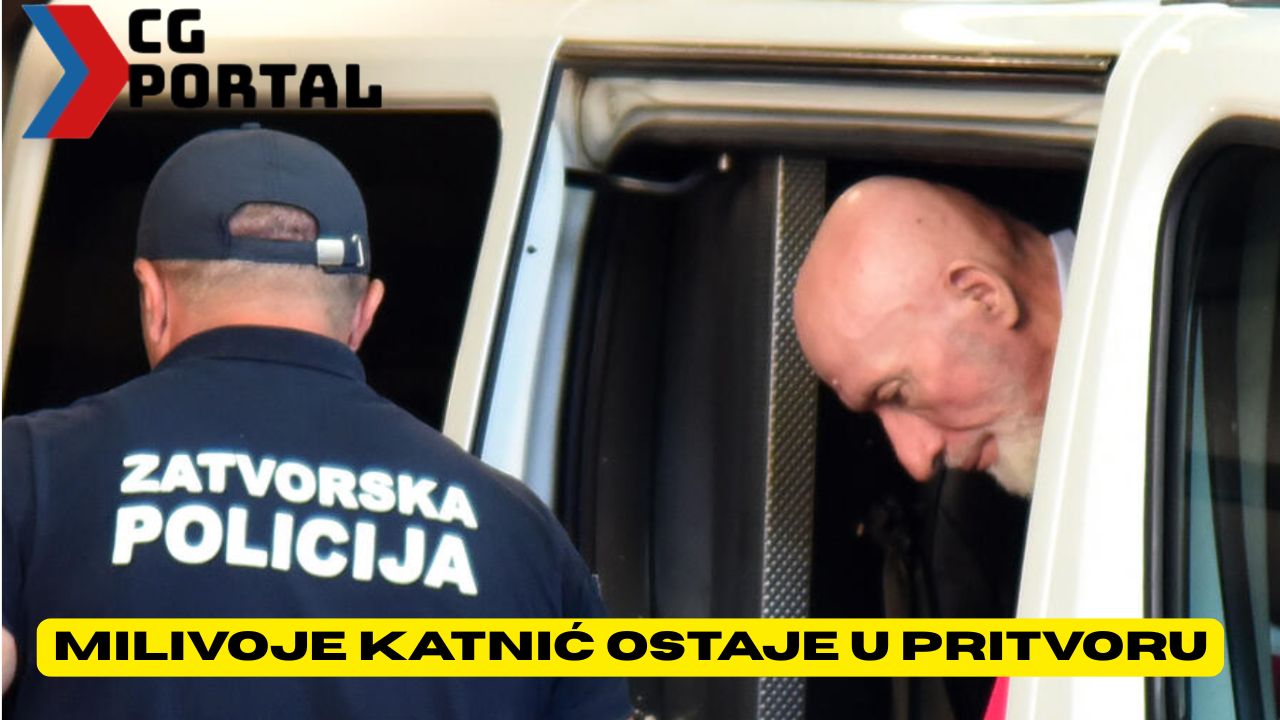 Milivoje Katnić ostaje u pritvoru