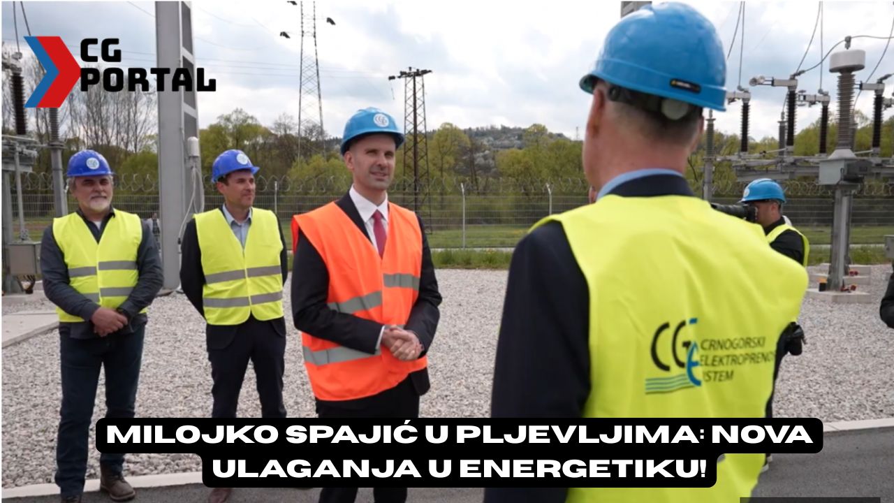 Milojko Spajić u Pljevljima: Nova ulaganja u energetiku!