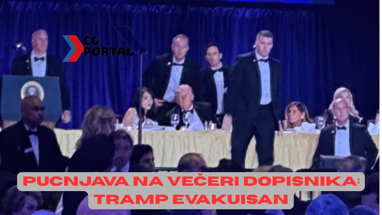 Pucnjava na večeri Donald Tramp evakuisan