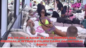 Sladja Lazić Poršelina priznala istinu o Filipu Caru, on ostao u šoku